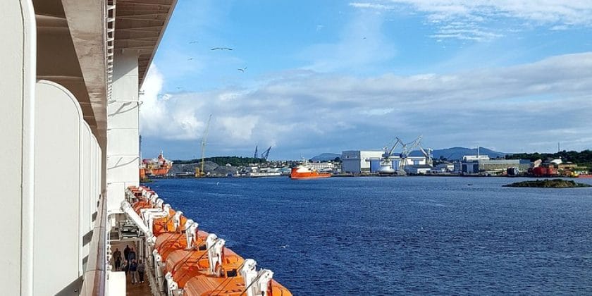 lifeboat, sea, blue, nature, ship, port, stavanger, norway