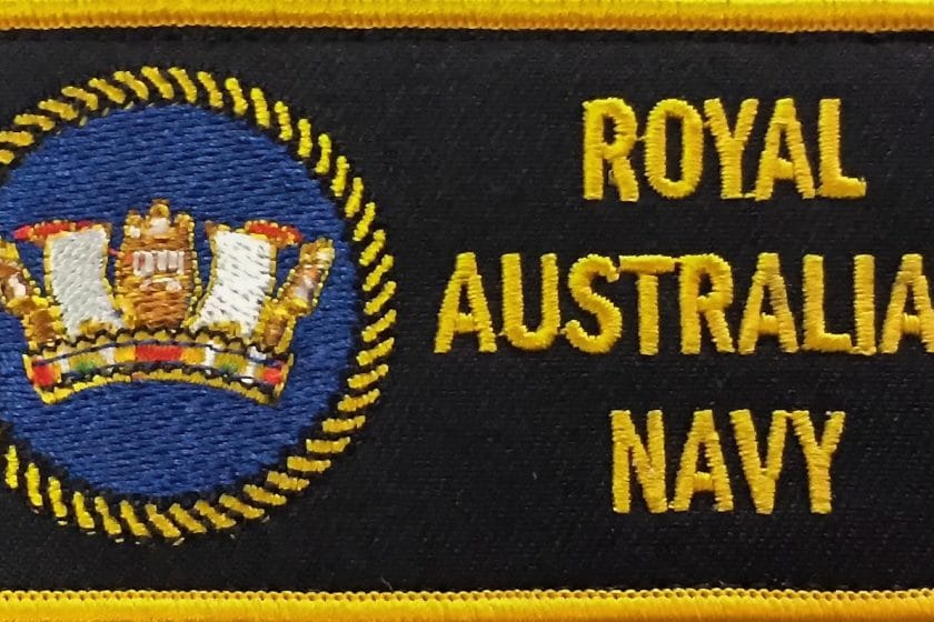 a royal australian navy patch